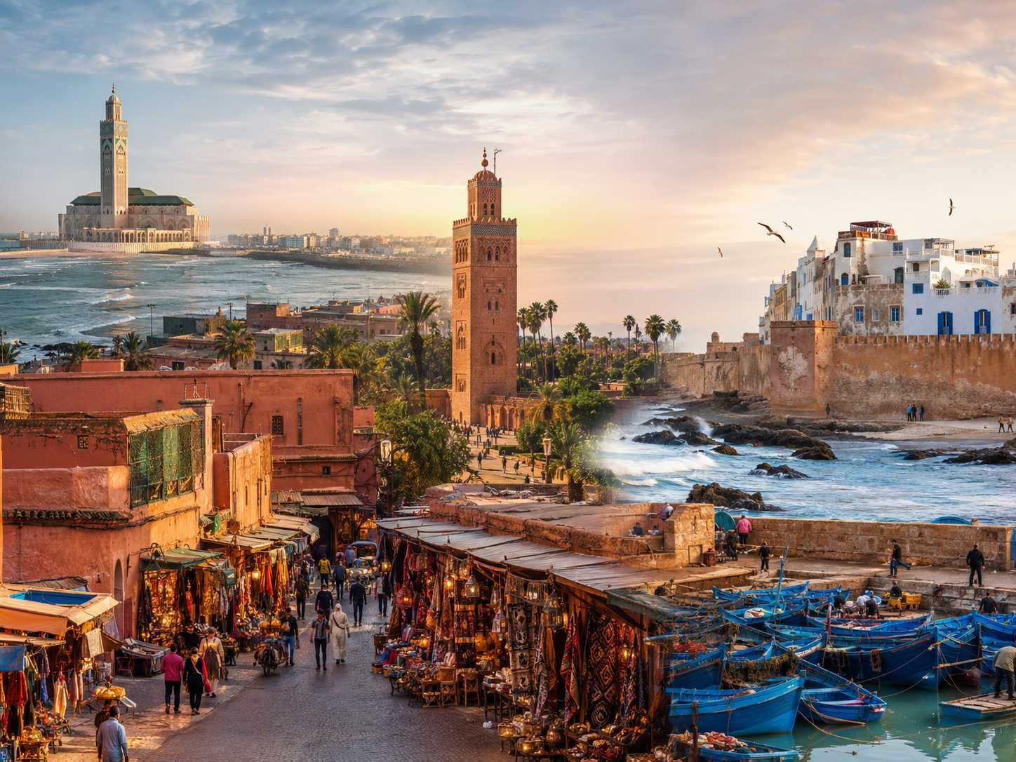 3 Days From Casablanca to Marrakech and Essaouira