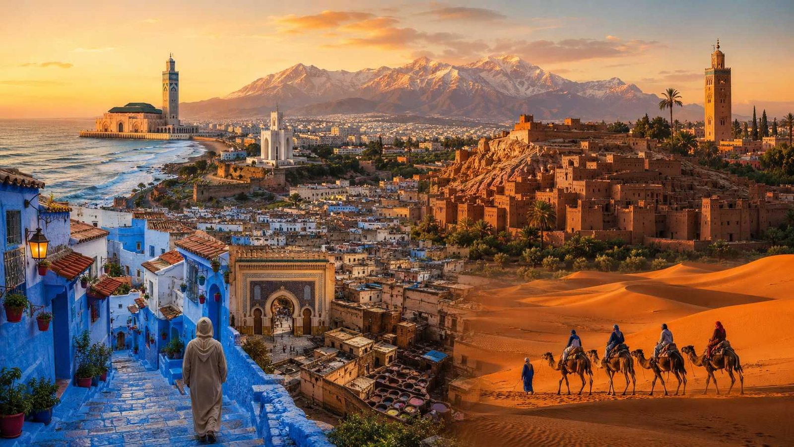 8 Days Imperial Cities and Desert Tour From Casablanca