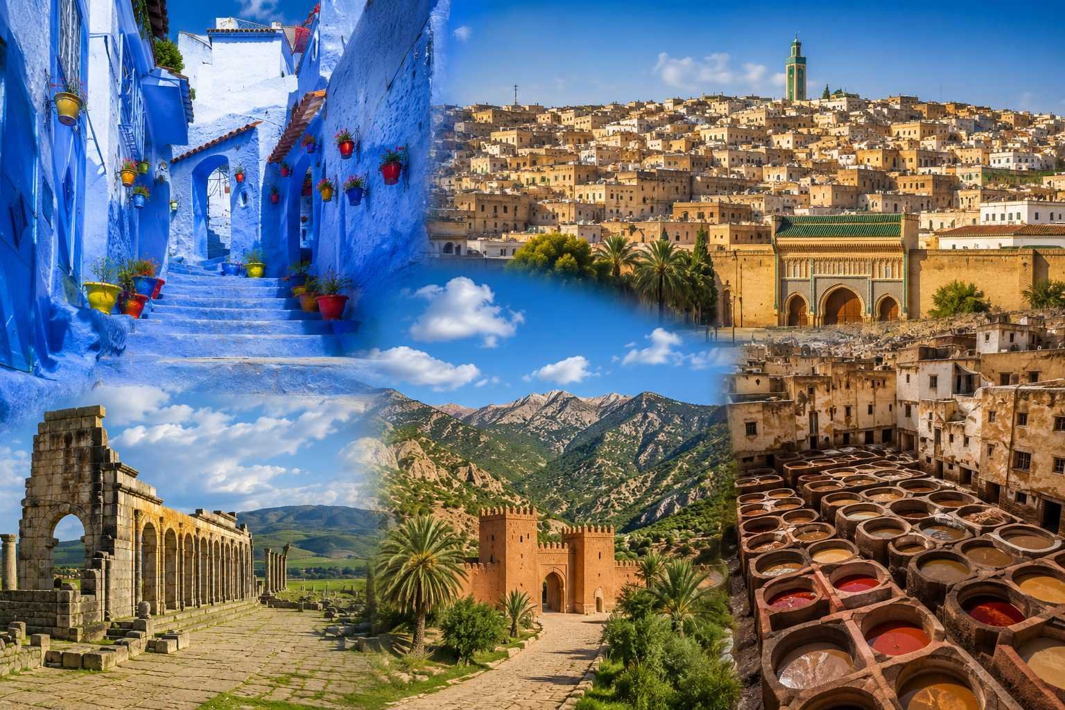 3 Days From Tangier to Chefchaouen and Fes