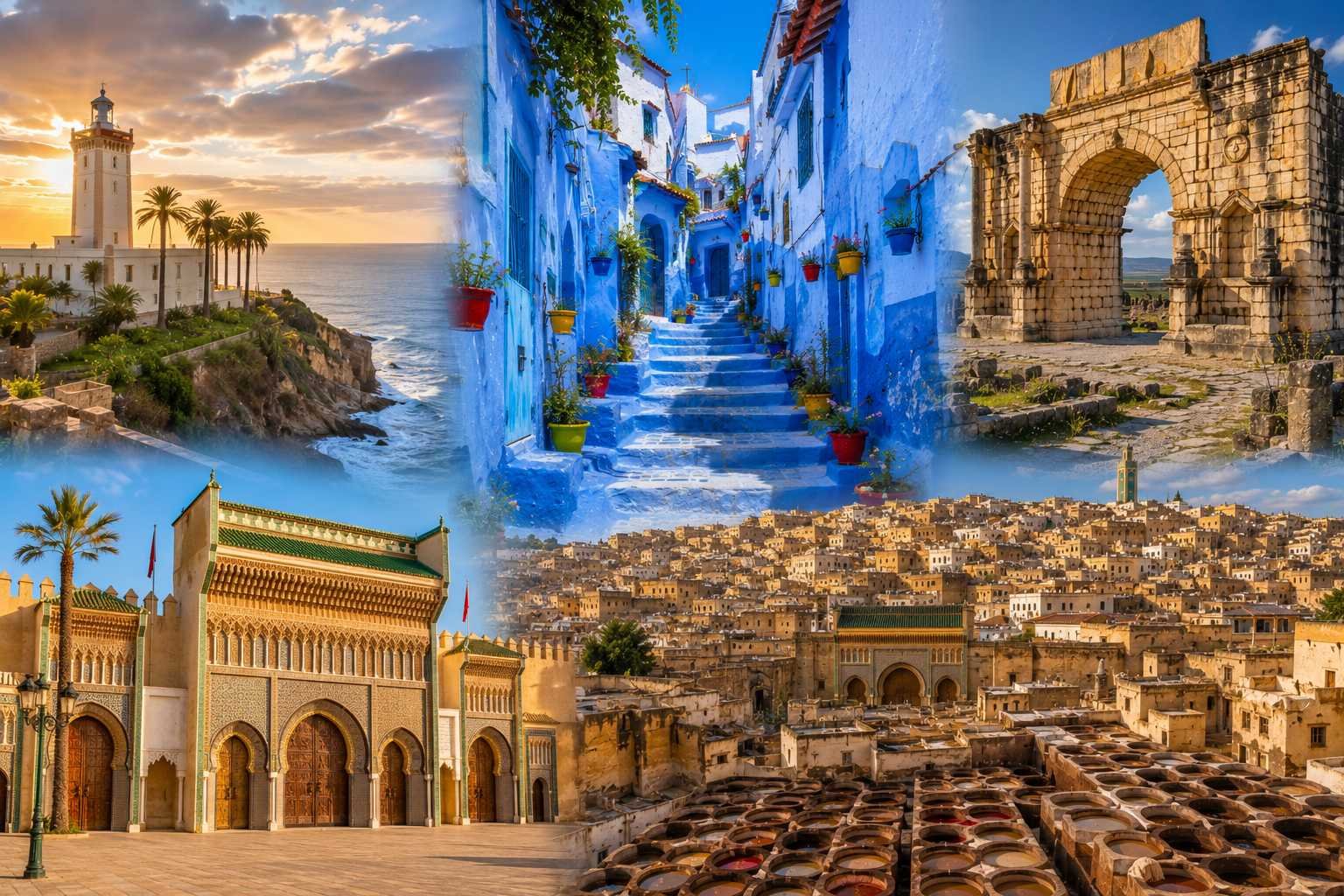 4 Days From Tangier to Chefchaouen and Fes