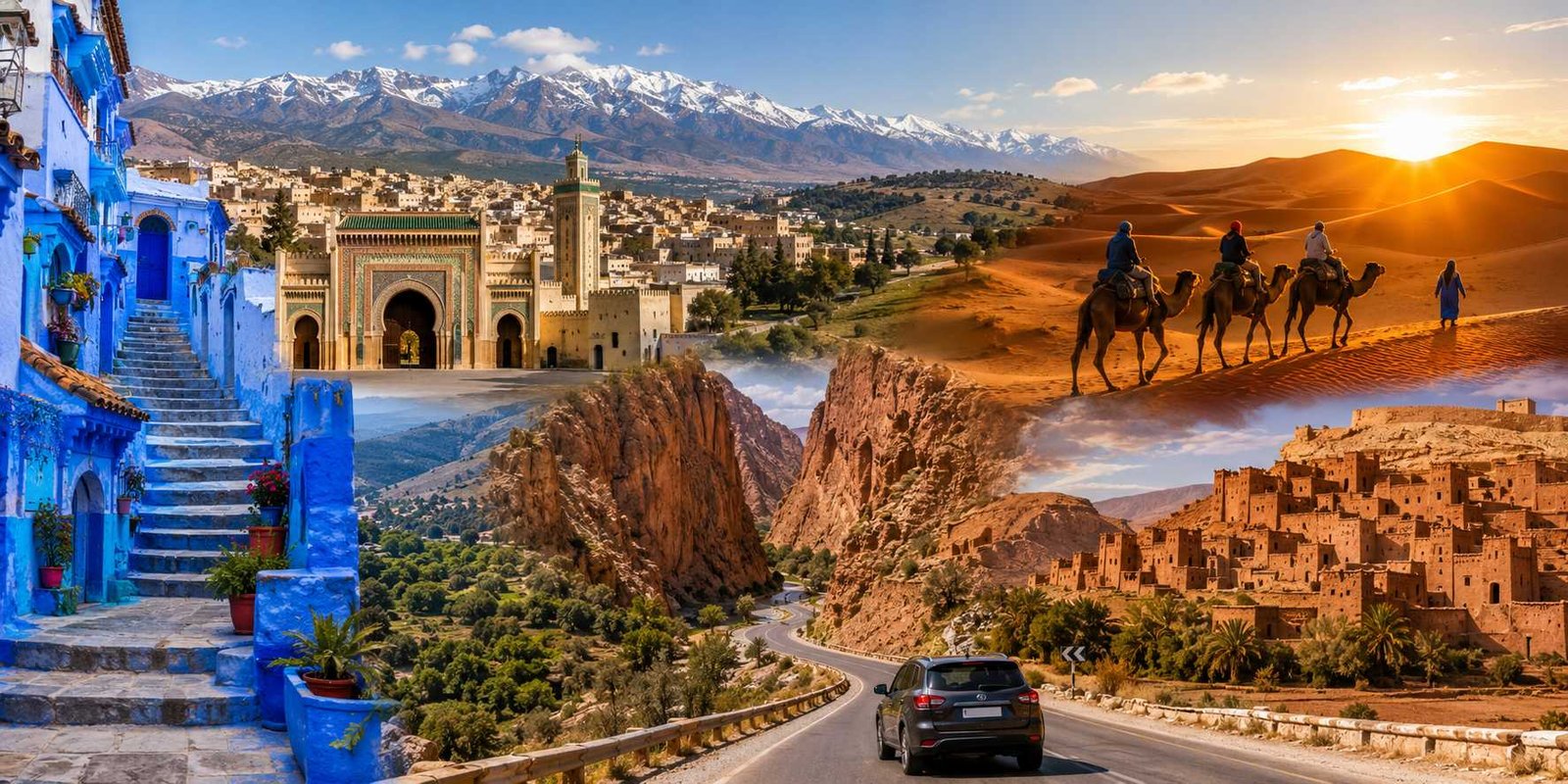 4 Days From Tangier to Marrakech via Sahara Desert
