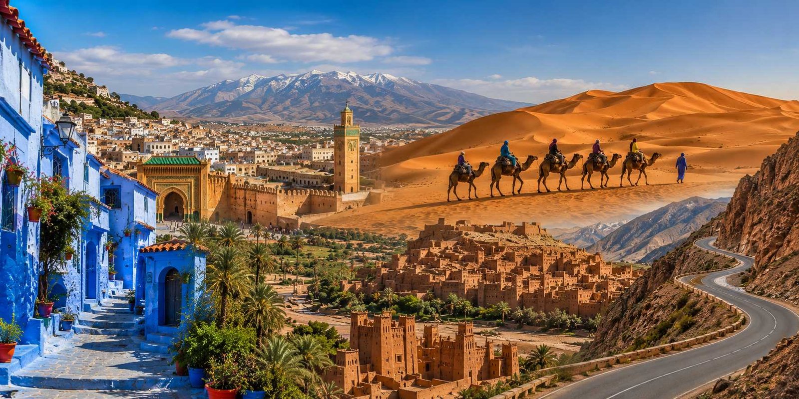 5 Days From Tangier to Marrakech via Sahara Desert