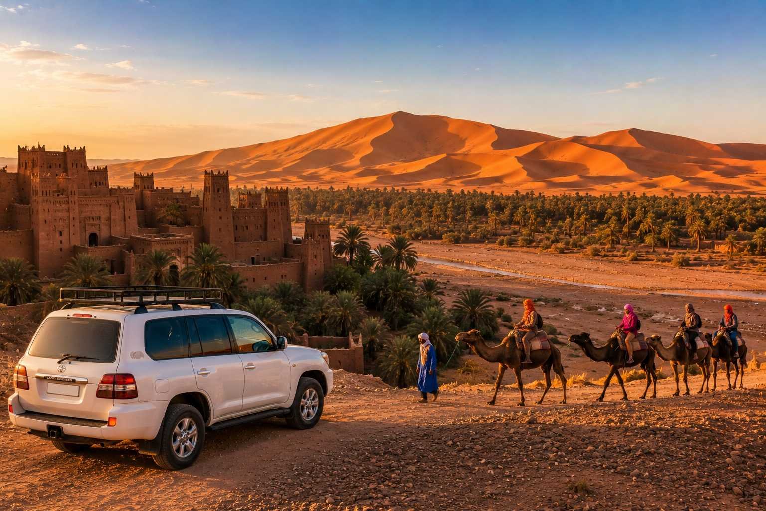 4 Days From Agadir to Merzouga Desert
