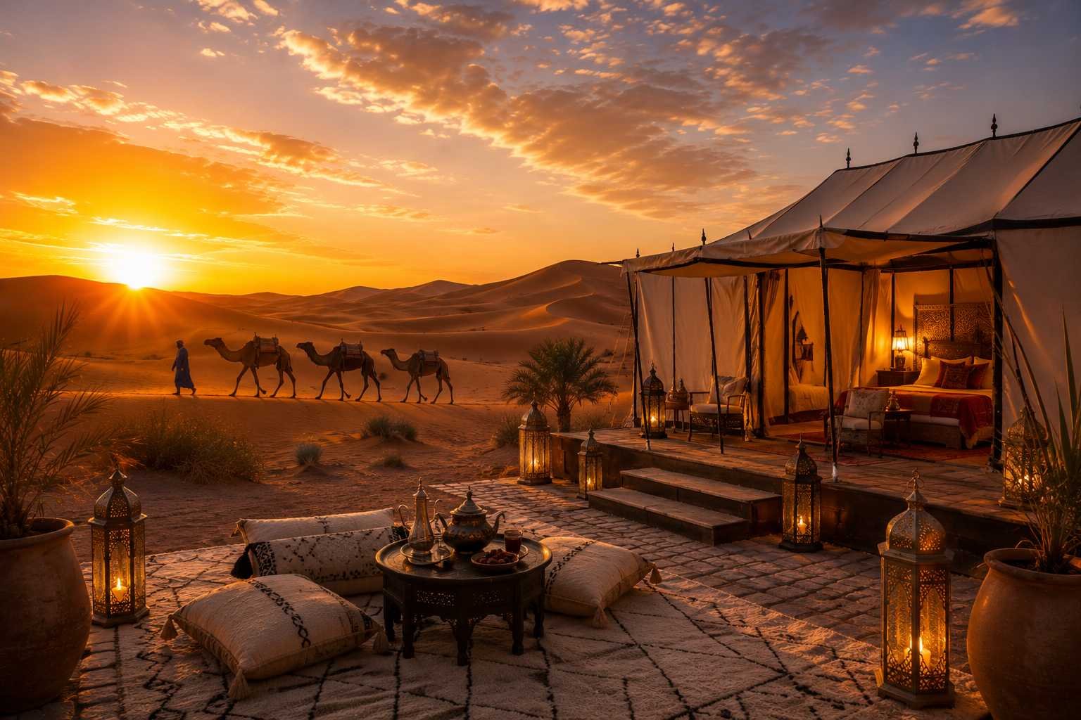 Morocco Luxury Desert Camp Tour From Marrakech