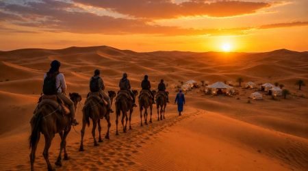 Overnight Camel Trek in Merzouga Desert