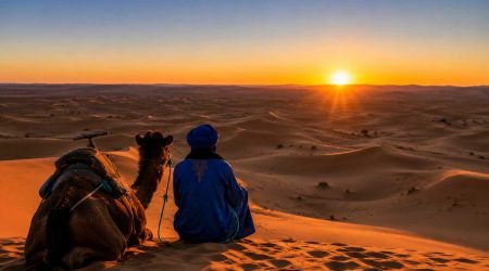 Overnight Camel Trek in Merzouga Desert