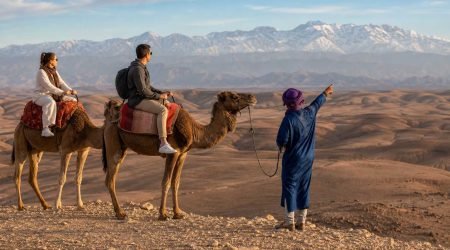 Agafay Camel Ride and Sunset Tea