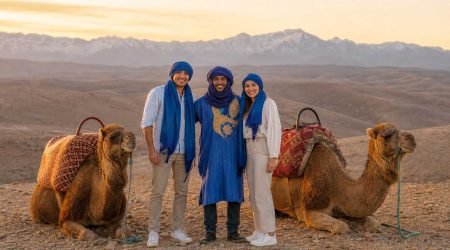 Agafay Camel Ride and Sunset Tea
