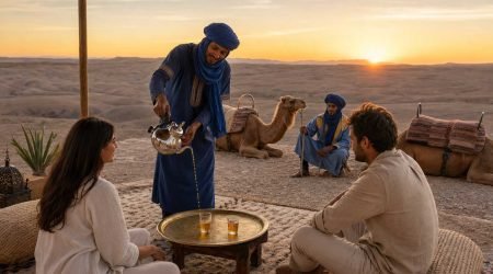 Agafay Camel Ride and Sunset Tea